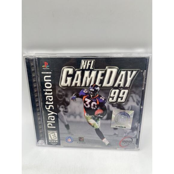 NFL GameDay 99 PS1 PlayStation 1 - Complete CIB - Ships Fast! - Picture 1 of 6